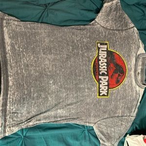 Universal Shirts - Jurassic Park Washed Tee Sz L Universal Shirts - Jurassic Park Washed Tee Sz L